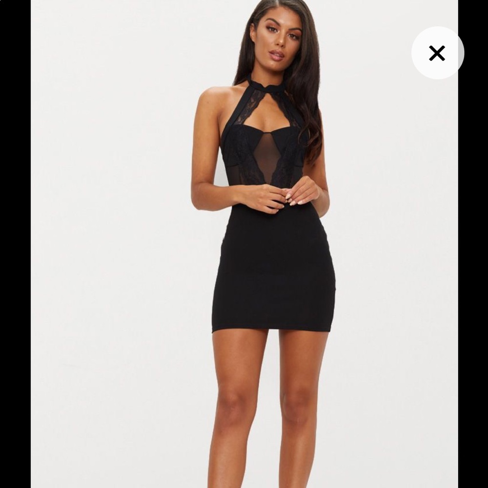 PLT black mini dress. Only wore once. - Picture 1 of 6